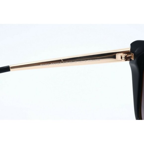New Tom Ford Reveka TF 512-F 01C Cat Eye Black Sunglasses Gray Gradient Lens (B) main image 5